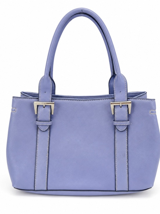Aldo Handbags - ALDO Lavender Structured Tote Shoulder Bag | Lilac Faux Leather Purse